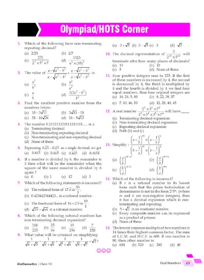MTG Foundation Course For NTSE-NVS-BOARDS-JEE-IMO Olympiad - Class 10 (Mathematics), Based on Latest Competency Based Education -2022  - Image 3