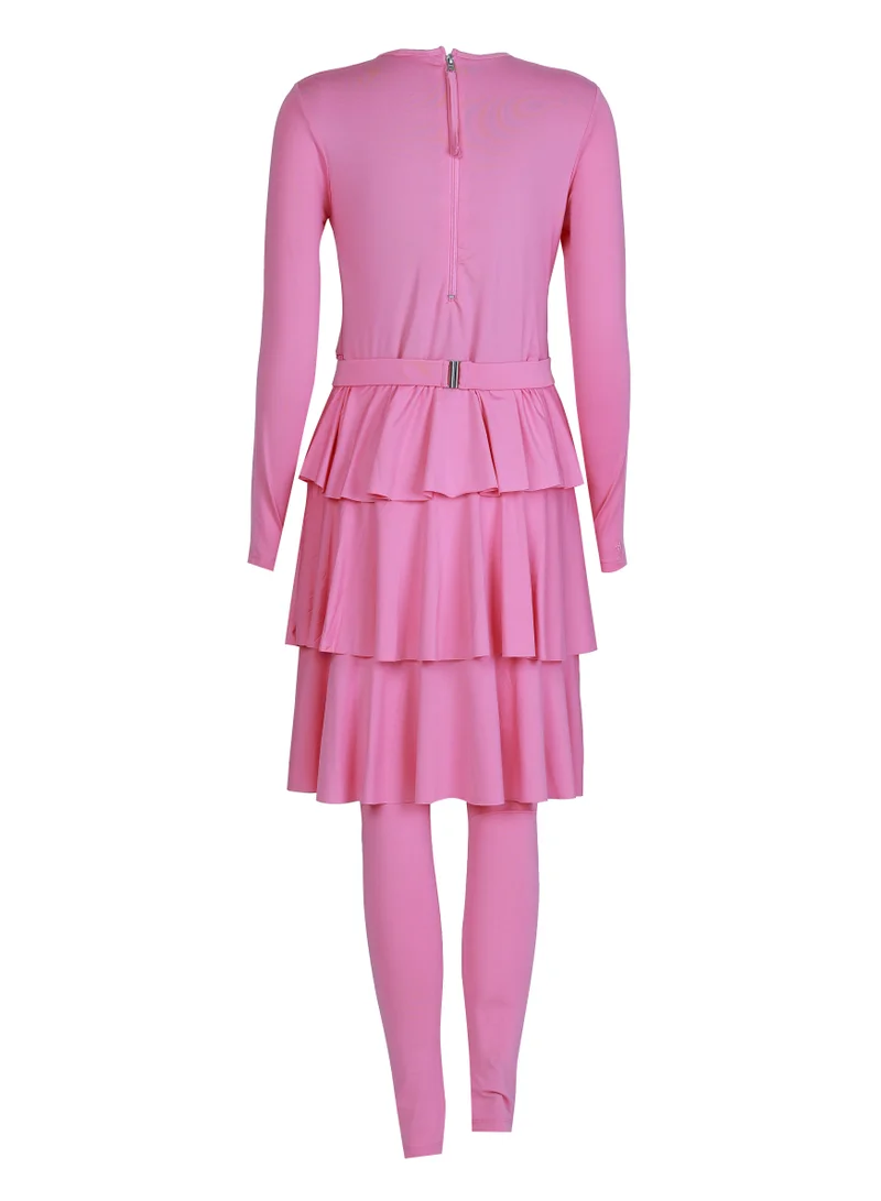 Turana Atash London Muse Dress Full Set Light Pink