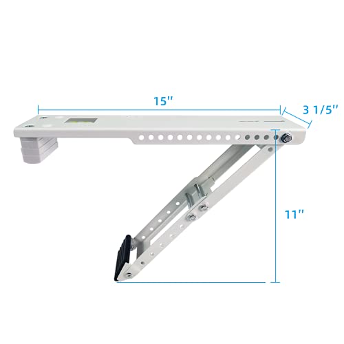 Homydom Window Air Conditioner Support Bracket Light Duty, Up to 85 lbs,Fits for 5K-10K btu A/C Unit - Image 3