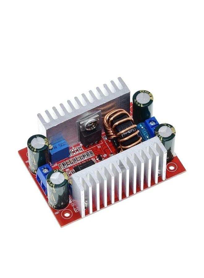 1pc DC 400W 15A Booster Converter Constant Current Power LED Driver Input 8.5 50V Output 10 60V High Efficiency Boost Module For LED Lighting Charging And Power Supply Applications - Image 1