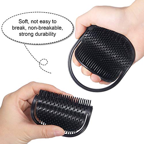 Maple Hand Grip Round Combs (Finger Comb 6pc) | Pocket Hair Comb | Washing Comb | Shampoo Massage Comb Flat Brush | for Men and Women - Image 3
