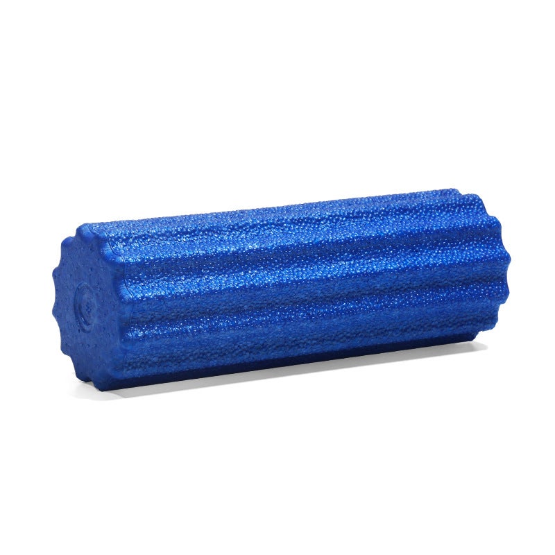 Muscle massage relaxing fitness massage epp mini foam yoga column foam shaft suit roller yoga roller Blue/solid/gear style