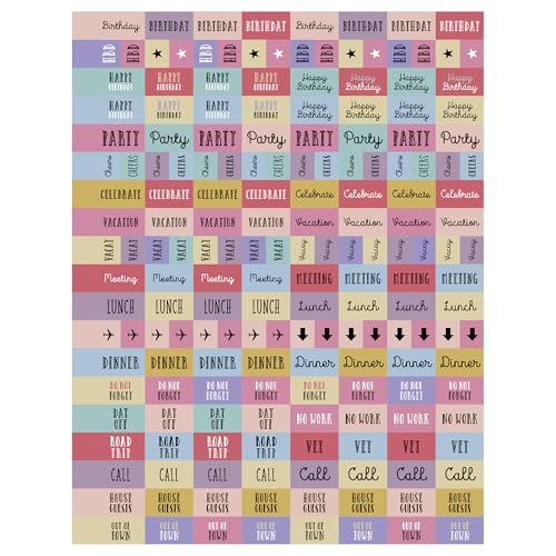 TF Publishing July 2025 - June 2026 Biggest Blooms Large Weekly Monthly Planner - 12 Month Academic Planner 2025-2026 with Durable Cover, Thick Uncoated Paper, and Planning Stickers - 9in x 11in - Image 5