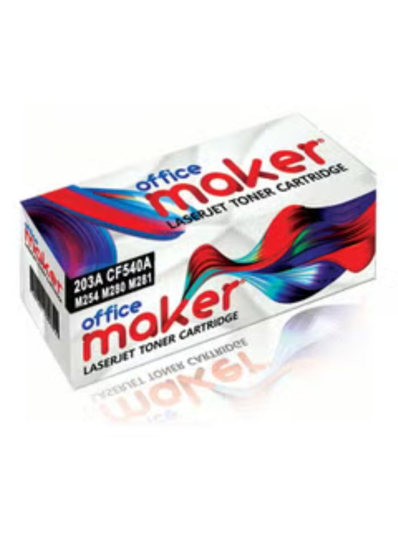 Office Maker Compatible Toner 203A|CF540A Black - Image 1