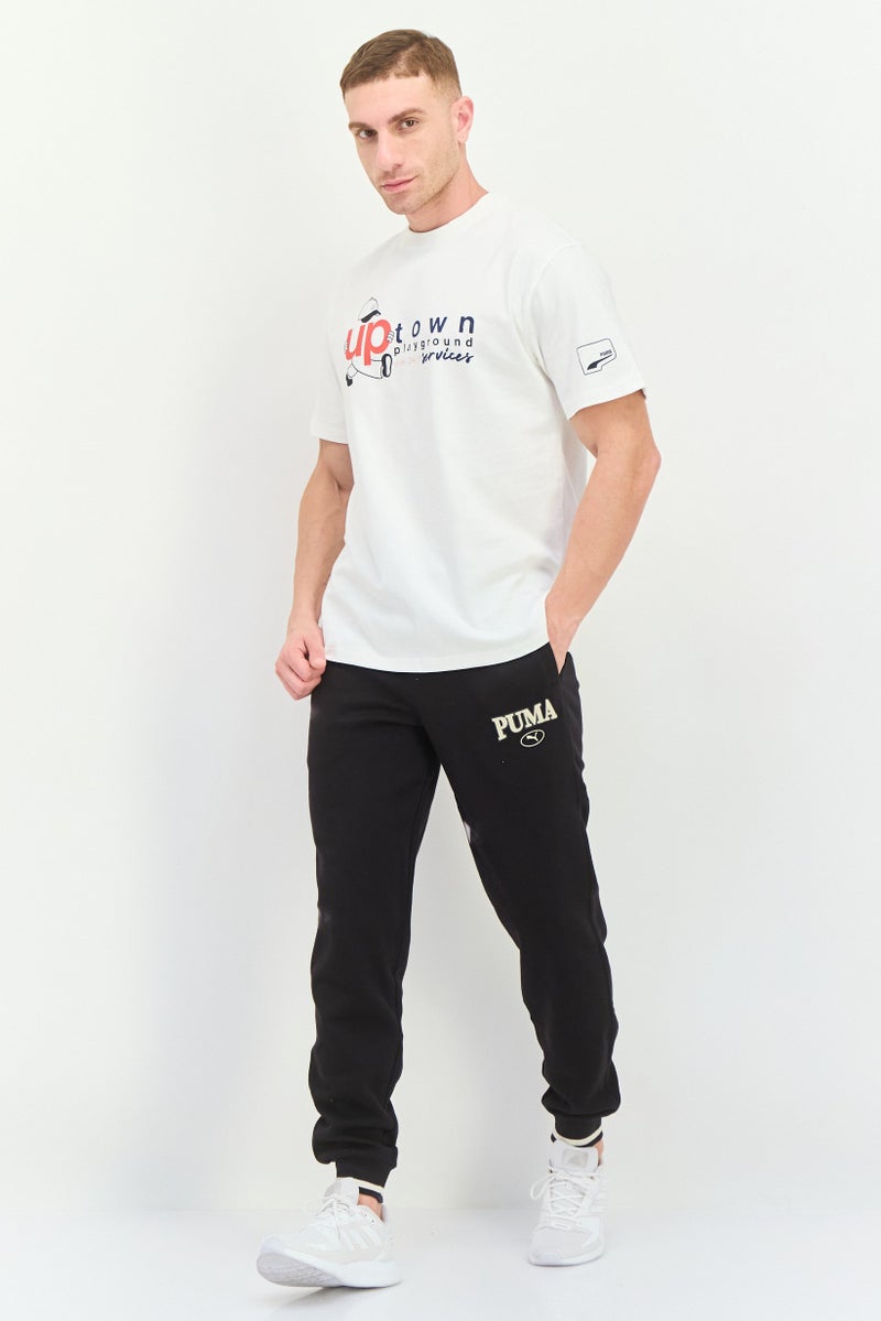 Puma x Select Men Sportswear Fit Short Sleeve Outdoor T-Shirts, White - Image 3