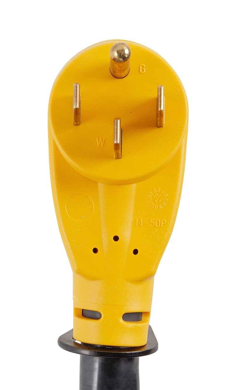 Camco كامكو باور جريب كامبر/ RV واقي جهد 50 أمبير | ميزات حماية مدمجة من الارتفاعات تصل إلى 4,200 جول ومؤشرات LED تشخيصية تشير إلى أعطال الأسلاك (55306) - Image 4