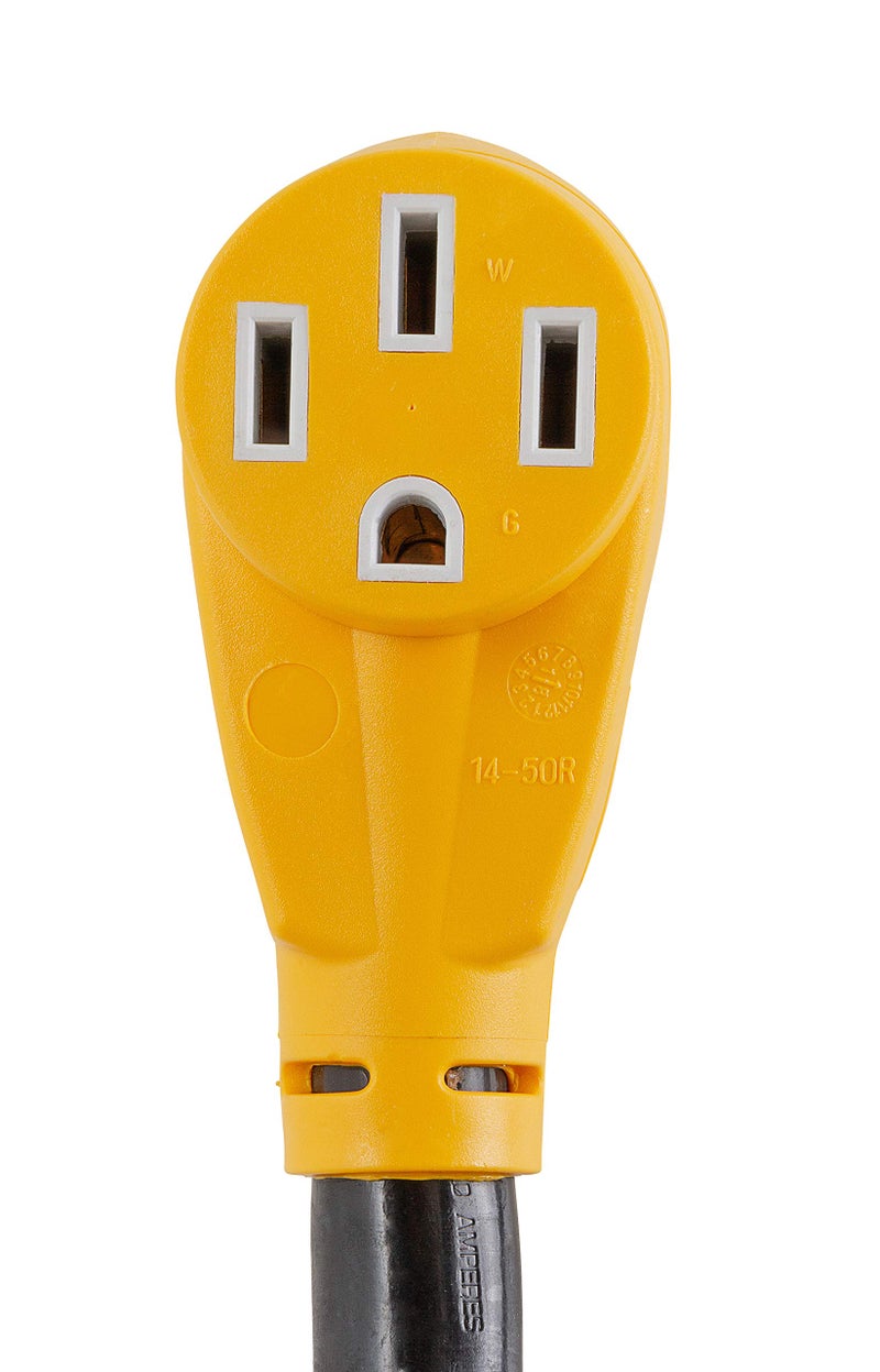 Camco كامكو باور جريب كامبر/ RV واقي جهد 50 أمبير | ميزات حماية مدمجة من الارتفاعات تصل إلى 4,200 جول ومؤشرات LED تشخيصية تشير إلى أعطال الأسلاك (55306) - Image 5