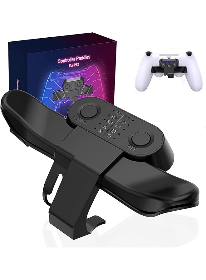 Ps4 Controller Paddles Strike Pack For Playstation 4 Controller Back Button Attachment/Turbo Function Fps/Customization Mapping Buttons/Audio Jack… - Image 1