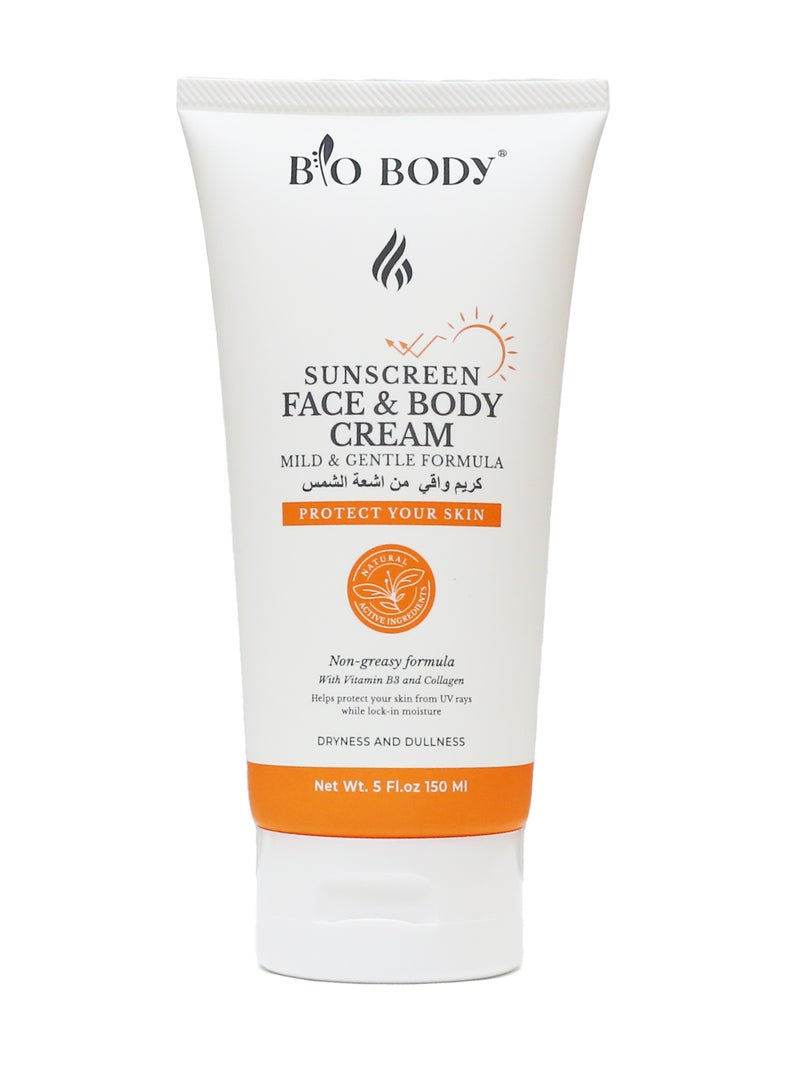 bio-body Bio body sunscreen face and body cream 150ml - Image 3