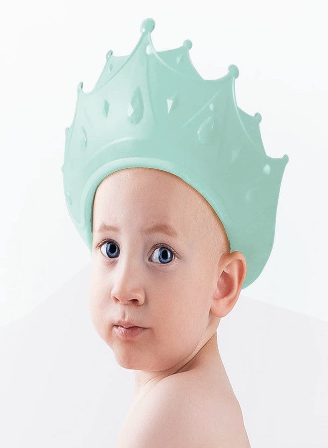 NL TRADERS Baby Shower Cap, Bath Visor hat for Eye and Ear wash Protection Waterproof Shampoo hat for Children Toddler Girls Boys, Adjustable Silicone Bathing Crown (Multicolor) - Image 1