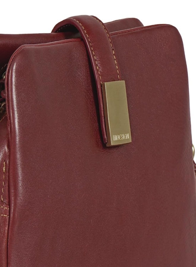 هاي ديزاين حقيبة كروسبودي نسائية حمراء من هايدساين ريزورت 01 - مقاس متوسط - Image 4