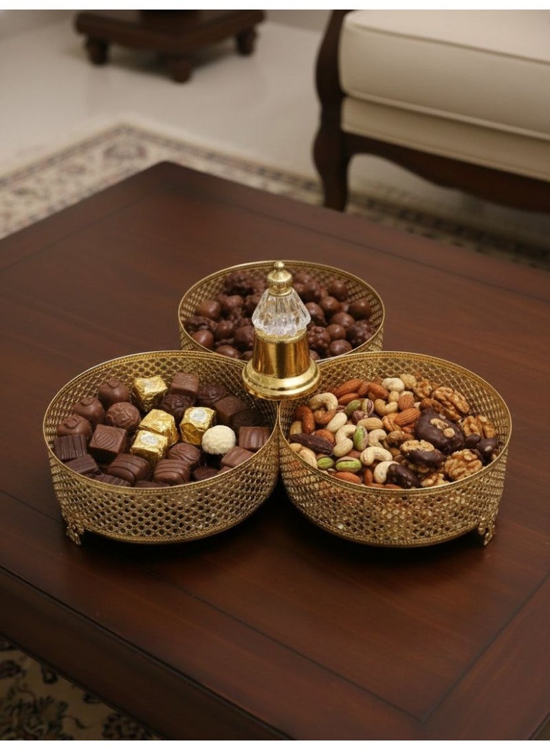 شيّالة 3 عيون للكحك والبسكويت مقاس الصينيه الوحده 15سم - Image 2