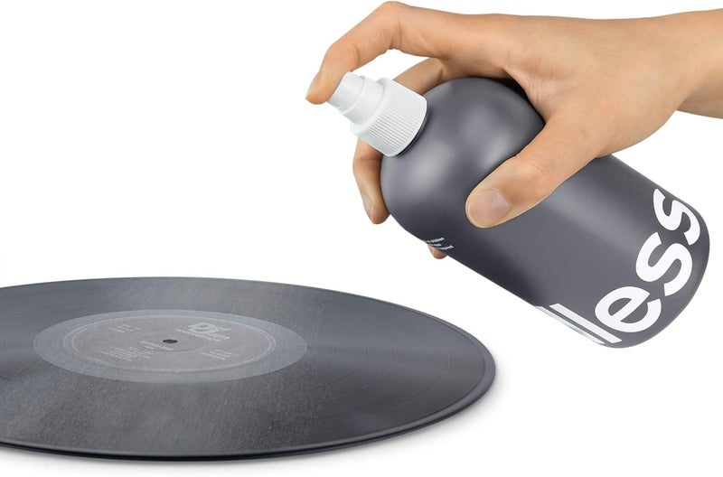 Boundless Audio Record Cleaner Solution - 17oz Extra Large Vinyl Record Cleaner Fluid Spray Bottle & Refill Nozzle - Image 5