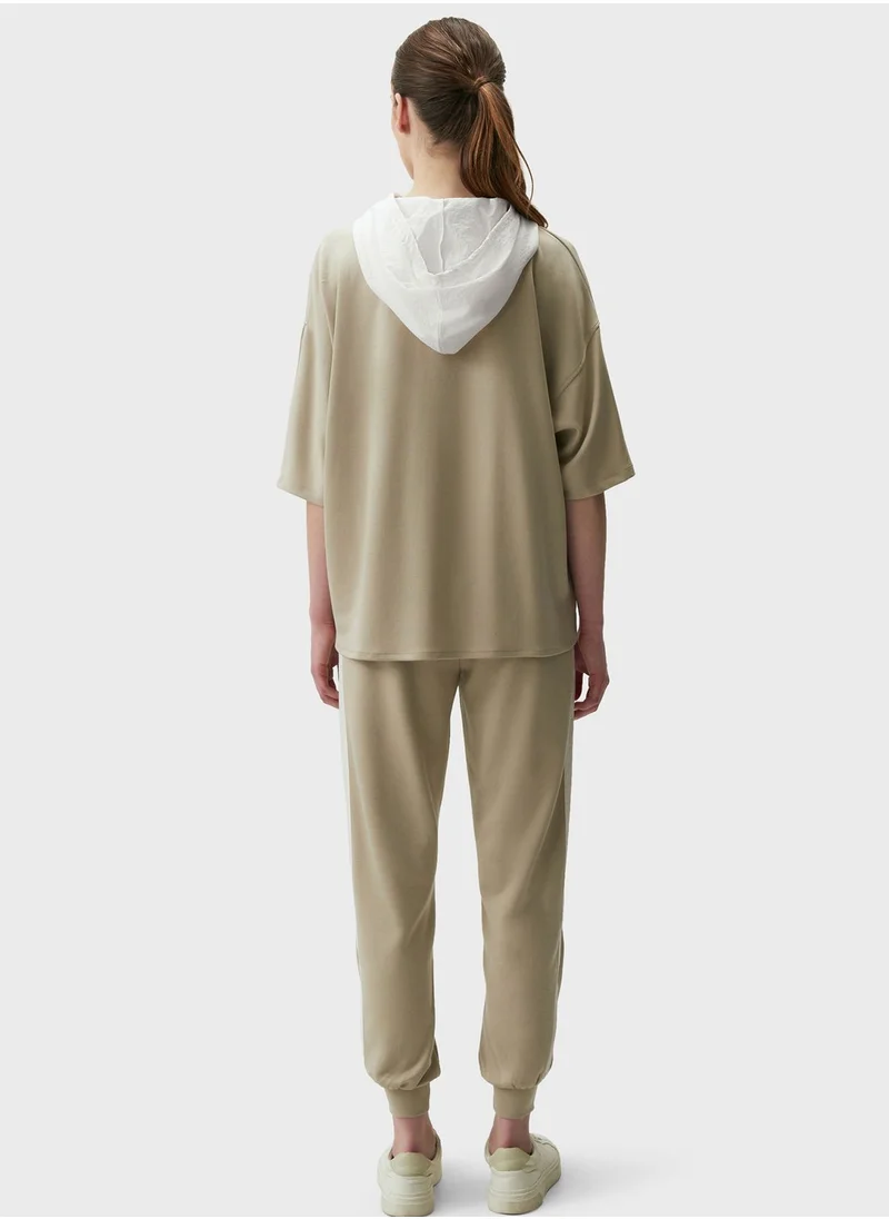 جيمي كي Crew Neck Overszied Sweatshirt