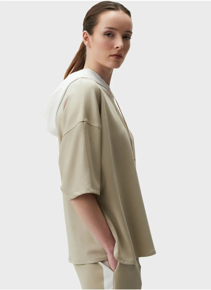 جيمي كي Crew Neck Overszied Sweatshirt