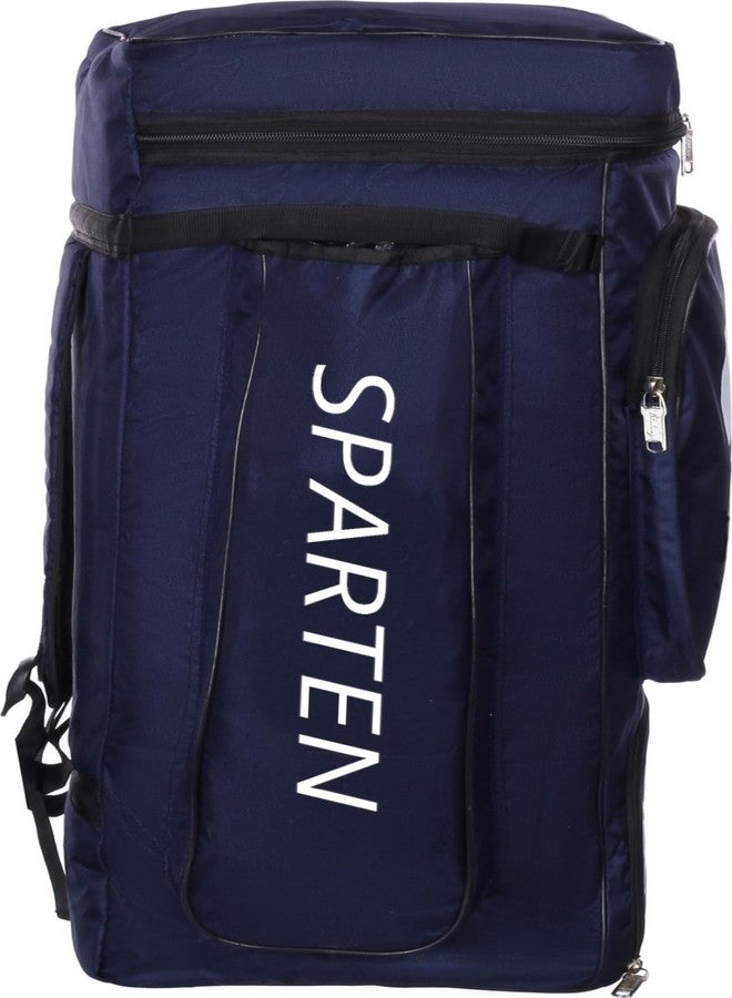 SPARTEN Cricket Kit Bag, Navy Blue, Daffle Bag,Sports Bag - Image 4