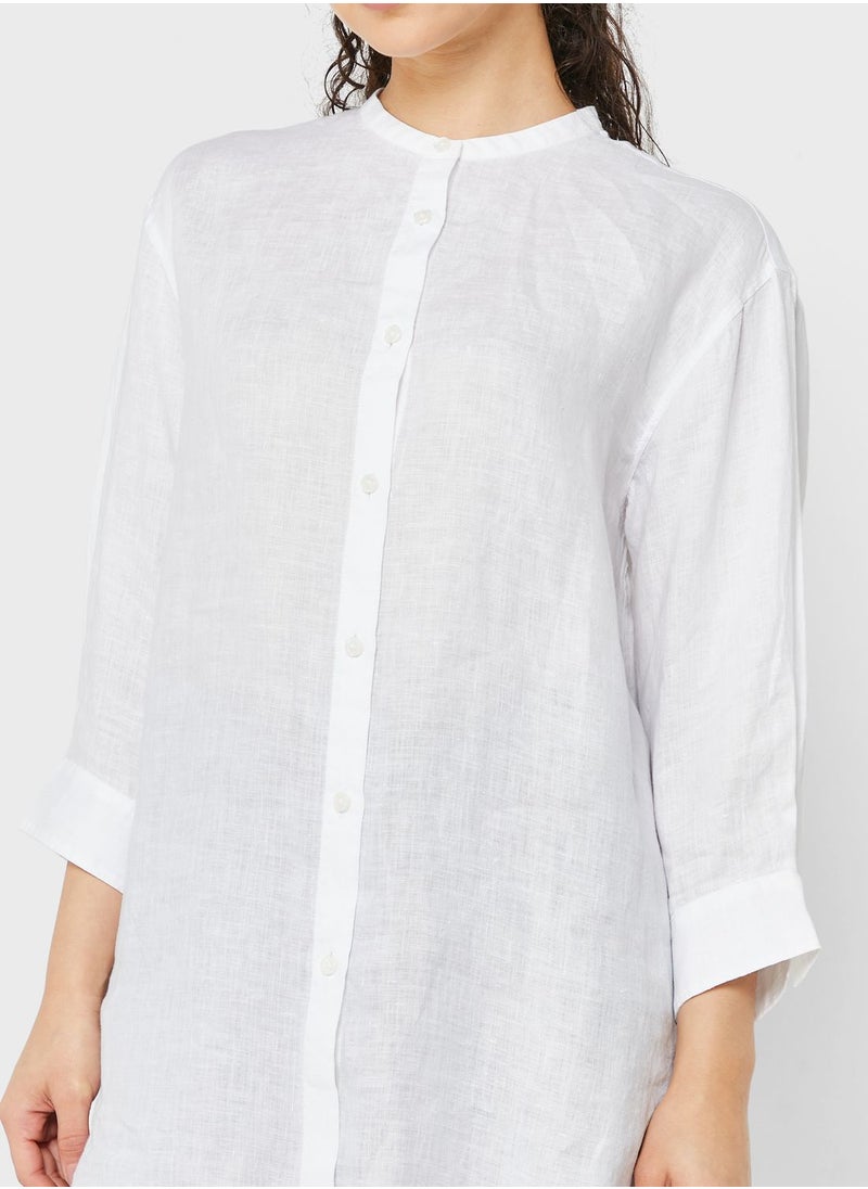 MUJI - Button Down Tunic - Image 1