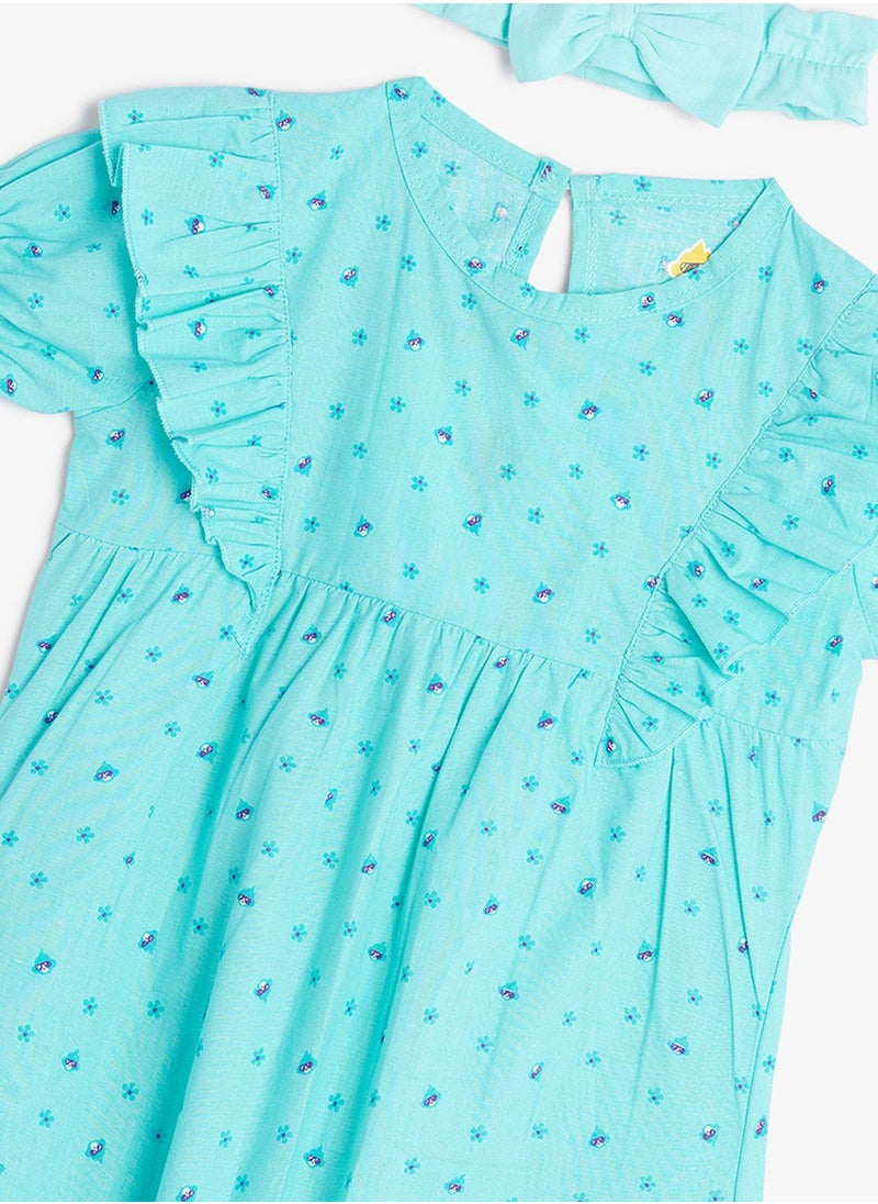 Cheekee Munkee - Kids 2 Piece Dress & Head Band - Image 1