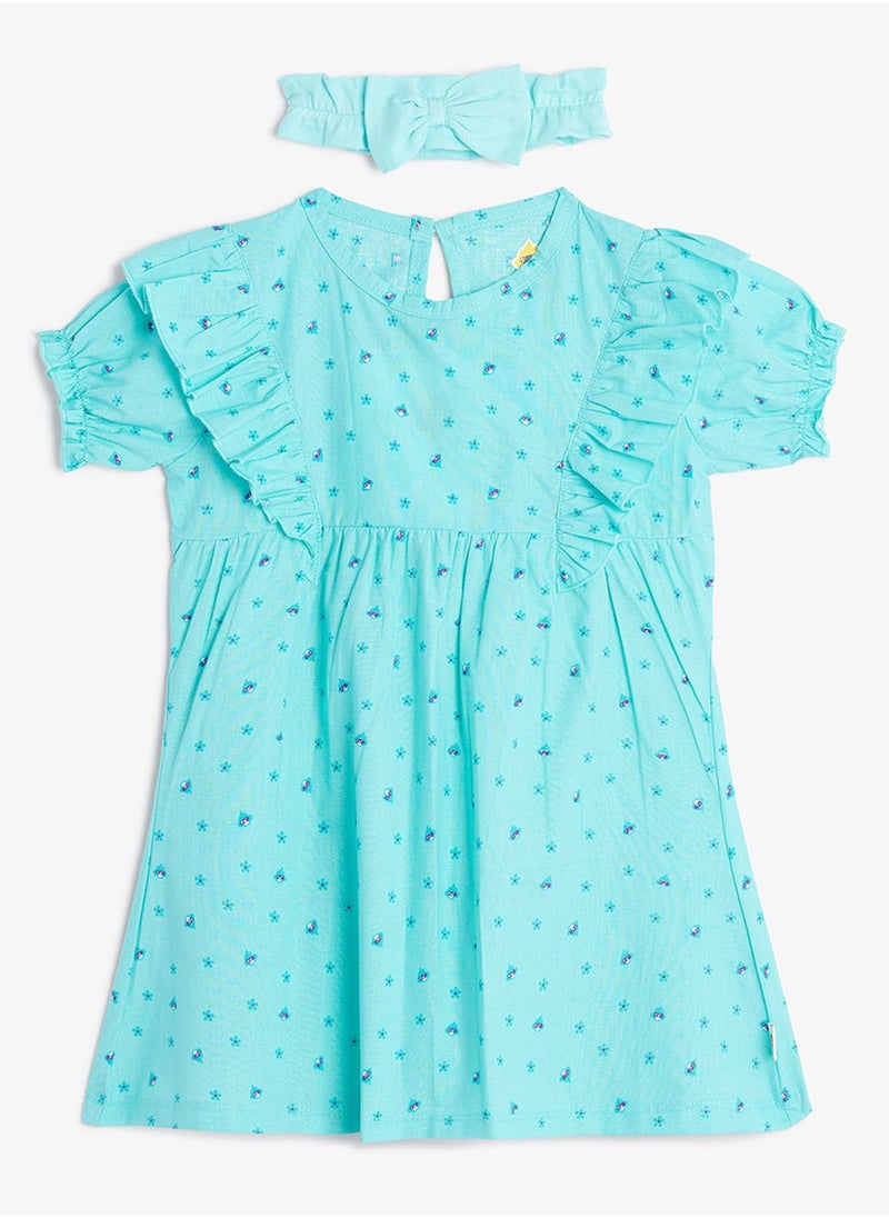 Cheekee Munkee - Kids 2 Piece Dress & Head Band - Image 1