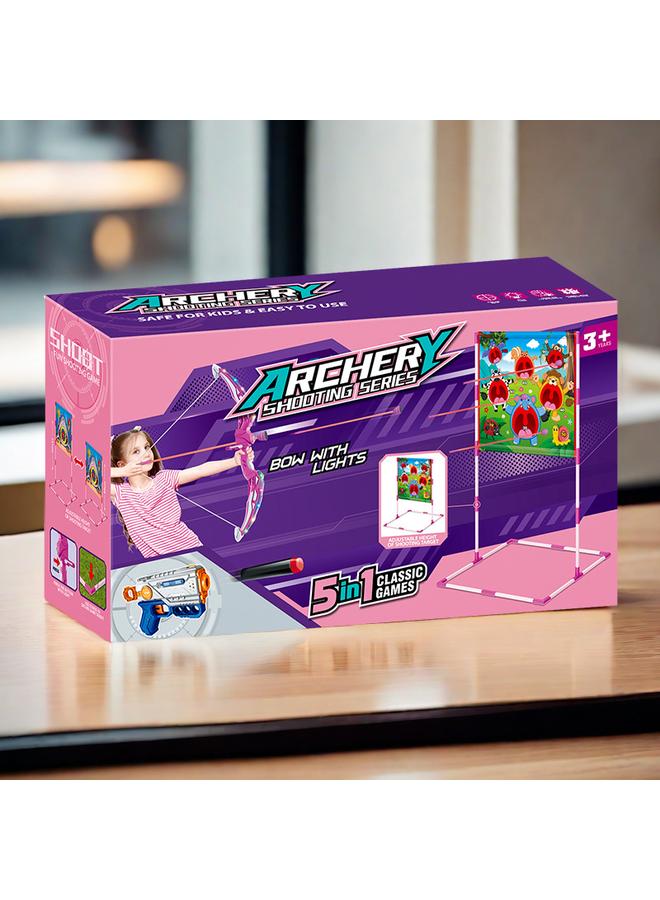 Bluejw Parent-child Interactive Throwing Toy Multi-function Throwing Target Toy Girl Shooting Sports Toy - Image 2