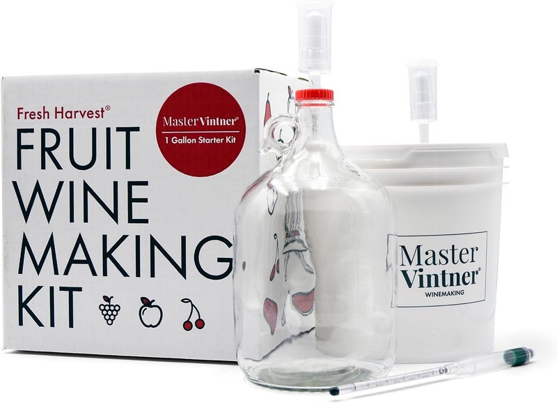 Master Vintner Fresh Harvest One Gallon Small Batch Fruit Wine Making Kit - Image 2