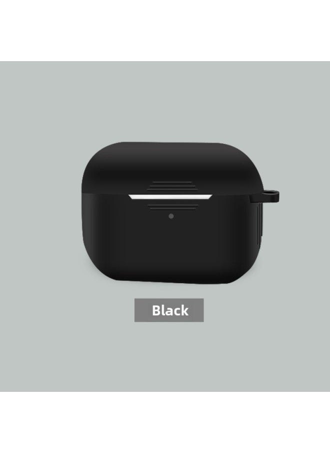 Generic - Protective Case For Airpods Pro Apple Third Generation Airpodspro2 Wireless Headset Silicone Protective Case-Color:Black-Applicable Model:Airpods Pro2 (with Ears And One-piece) - Image 1