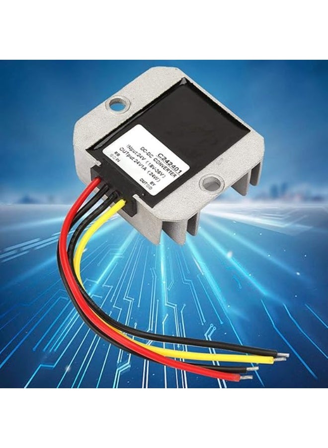Terabyte Voltage Regulator Buck Converter 8-40V to 24V Step Up Down Converter Boost Buck Voltage Regulated Power Unit Transformer Module(2A) - Image 4