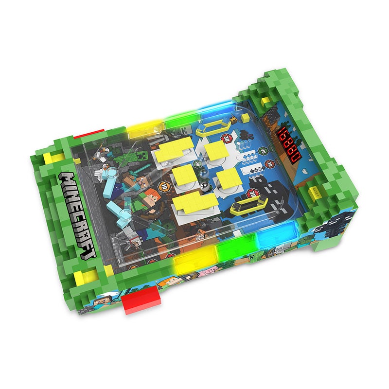 Minecraft Overworld Premium Series Arcade Pinball Game - Image 2