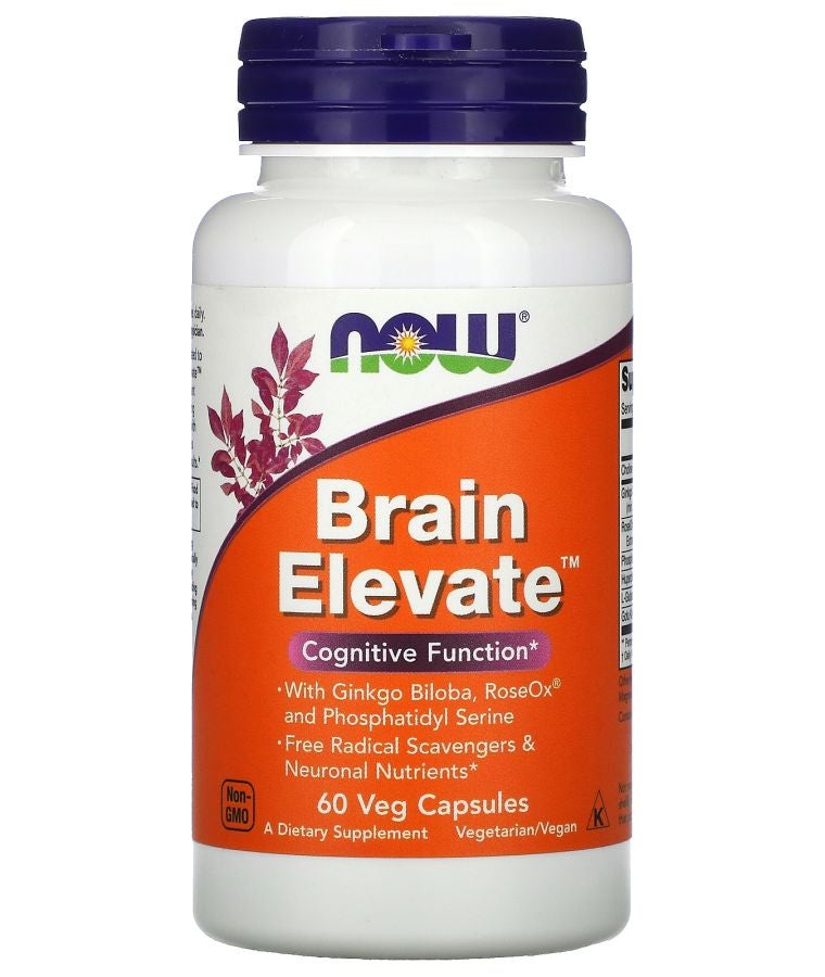 now Brain Elevate 60 Veg Capsules