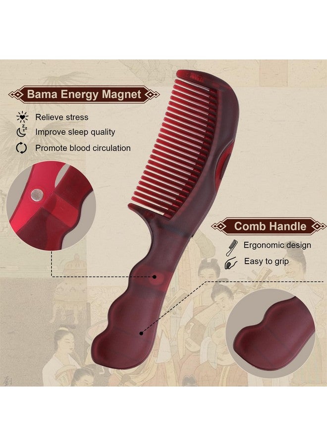 TEAWOO 2PCS Dandruff Comb for Scalp, Energy Massage Scalp Comb, Comfortable Hollow Tooth Hair Dandruff Remover Brush, Healthier Scalp Comb - Image 5