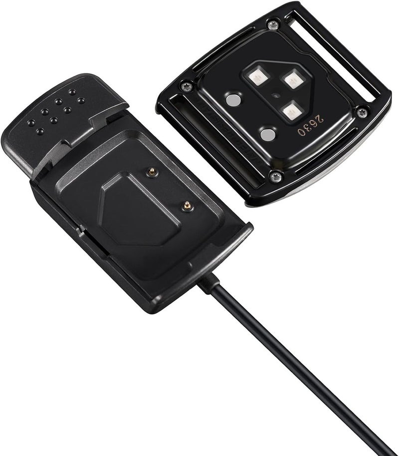 Power Adapter Charger Cord Cradle Bracket Base for Scosche Rhythm+ Heart Rate Monitor Watch Portable USB Charging Cable Charging Multiple Ends C Retractable Organizer Storage Fast Cradle Holder - Image 5