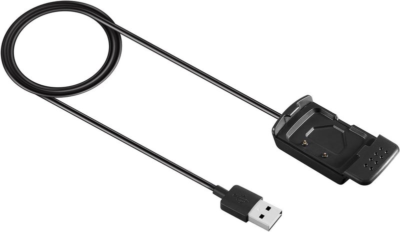 Power Adapter Charger Cord Cradle Bracket Base for Scosche Rhythm+ Heart Rate Monitor Watch Portable USB Charging Cable Charging Multiple Ends C Retractable Organizer Storage Fast Cradle Holder - Image 1