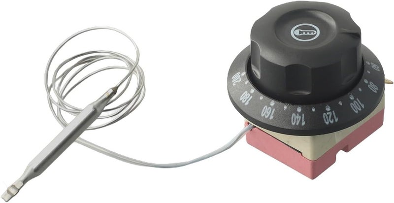 Quick available purchase options Adjustable Temperature Controller Switch for Electric Oven Water Heater Boiler Washing Machine, 60-200C 250V 16A Programmable Thermostat with 70cm Wire Reliable daily use design Care processed raw material Temp resistant Shock rubber edge All region coverage Modern versatile shape Single & bulk use compatible Gulf climate fit General compatible design Freeze crack proof Trendy versatile build Daily repeated use trusted quality Regulated warehouse storage Bulk order available stock Balanced weight Globally engineered build Local trackable shipment Multi-use well optimized build Rack sorted local inventory Updated modern design Storage & transit friendly Durability boost selected material Sufficient order stock Matte anti slip finish - Image 3