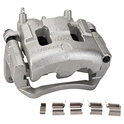 TRQ Front Right Brake Caliper w/Bracket Passenger Side Compatible with 2007-2014 Ford Edge 2007-2015 Lincoln MKX - Image 1
