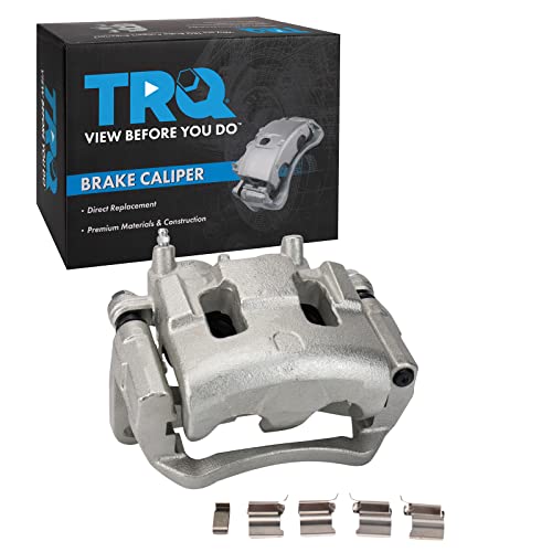 TRQ Front Right Brake Caliper w/Bracket Passenger Side Compatible with 2007-2014 Ford Edge 2007-2015 Lincoln MKX - Image 2