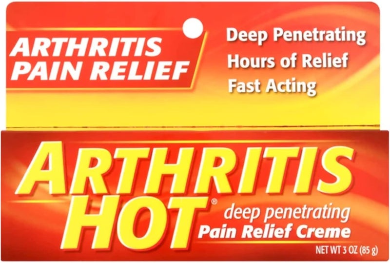 CHATTEM Arthritis Hot Pain Relief Creme 3 oz (Pack of 2) - Image 5