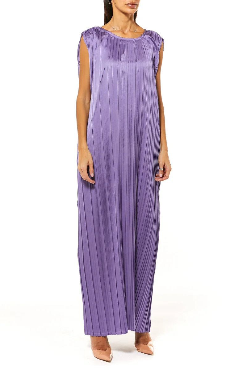 مويستريت Crushed Harir Maqsood Maxi Dress