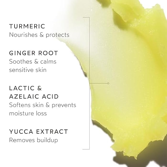 True Botanicals Ginger Turmeric Cleansing Balm | Natural Hydrating Facial Cleanser + Makeup Remover for Dry & Sensitive Skin | Nourishing Oil Cleanser with Ceramides & Antioxidants | Vegan | 3.4 fl oz - Image 3