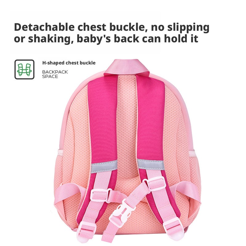 Sesame Baby 2025 Korean Style Cute Apple Backpack for Kids - Image 3