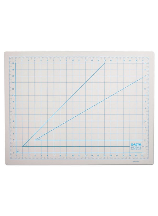 X-Acto X7762 Selfhealing Cutting Mat Nonslip Bottom 1Inch Grid 18 X 24 Gray - Image 2