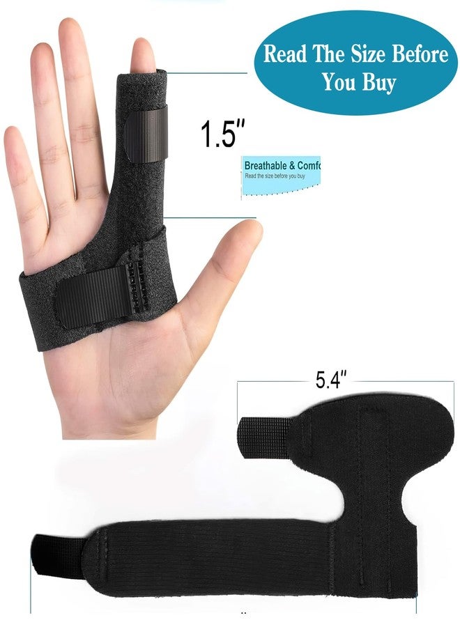 TecoKart® Finger Splints - Adjustable Thumb Support & Finger Protector Brace for Injury Recovery, Arthritis, Tendinitis, & Swollen Fingers - Built-In Aluminum Support for Finger Sleep & Pain Relief - Image 5
