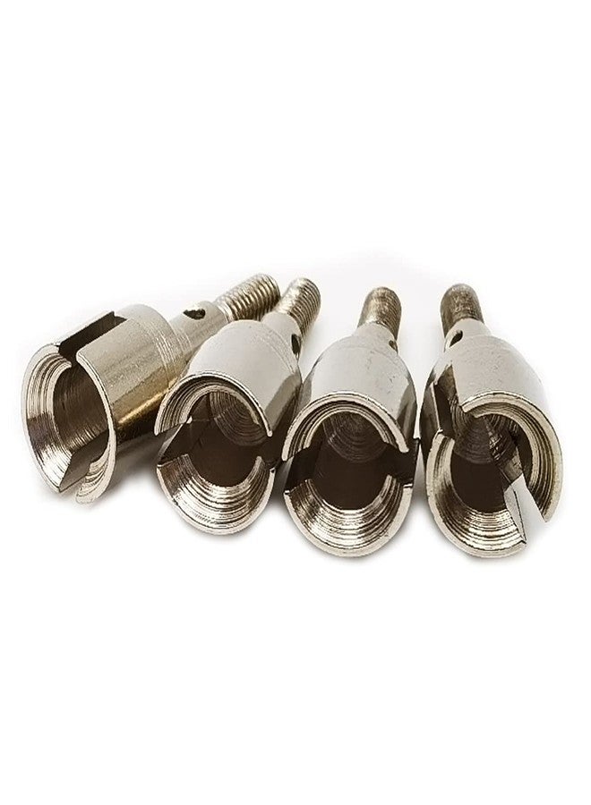 FainWan 4PCS Metal Wheel Stub Axle Shafts Adapter Drive Axle Cup 02033 Compatible with H-S-P 94123 94111 Red-cat Exceed 1/10 RC Car Buggy Truck - Image 3