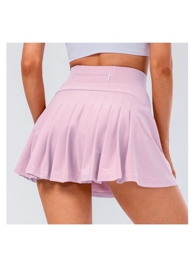 Loquat Double anti - malfunction dance accordion pleated run air campaign skirt - Image 2