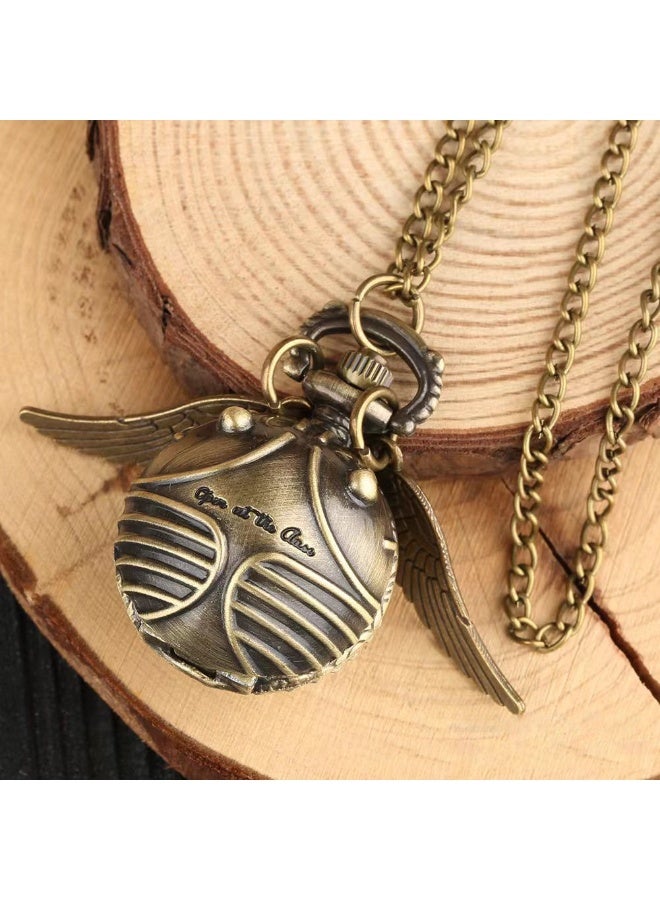 KUYING New Retro Flip Pendant Commemorative Watch 