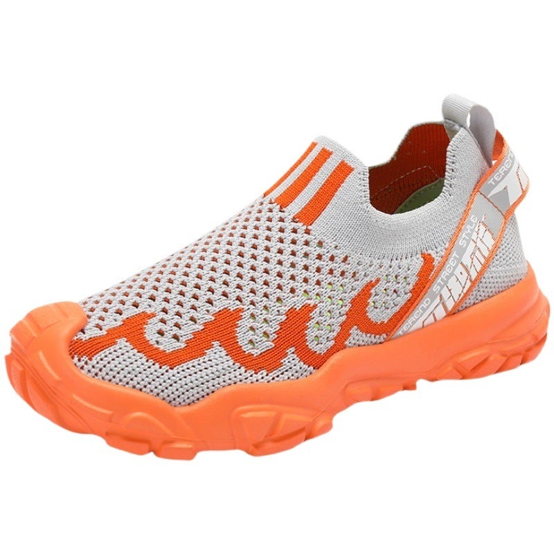 Boys' Shoes Summer Style Mesh Breathable Hollow Out Children'S Sneaker Soft Sole Slip-On Boys' Net Shoes Summer - Image 5