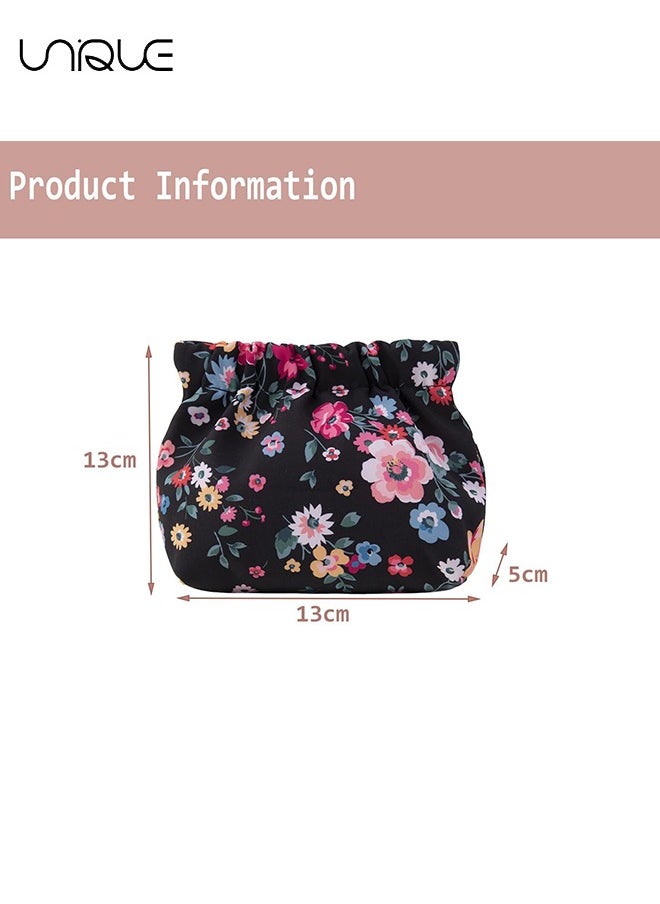 Unique 3 Pcs Lipstick Storage Bag - Portable Coin Purse - Printed Carry Bag - Waterproof Travel Set  - Image 2
