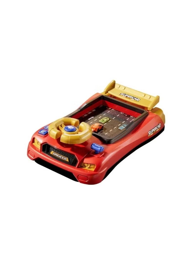 Musical Steering Wheel Toys for Toddlers Simulation Racing Car Toy with Sound for Ages 3 and Up, Interactive Educational Racing Car Toy for Boys and Girls Birthday Gift - Image 4