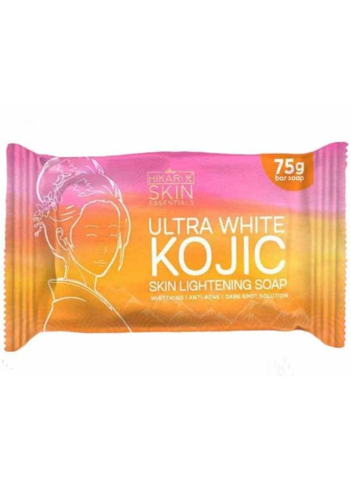 Hikari Ultra White Kojic Skin Lightening Soap - 75g - Image 1