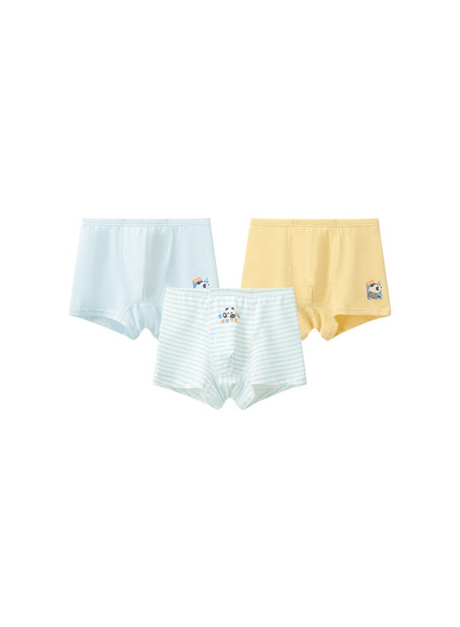 Red Bean Hodo Children's Underwear Modal Cotton Boys And Girls Boxer Briefs Antibacterial Youth Shorts H5k4117 130 - Image 4