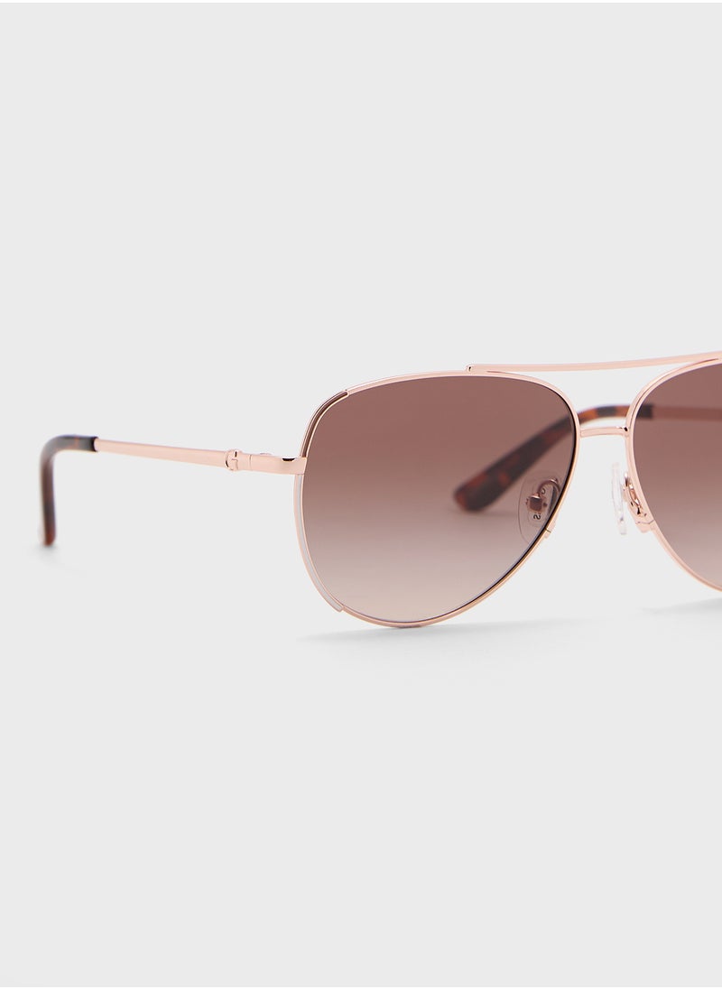 GUESS - Uv-Protected Aviator Sunglasses - Image 1